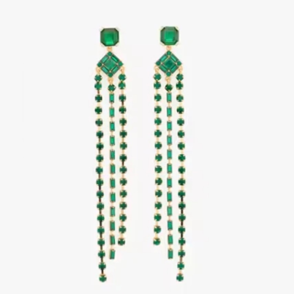 KATE SPADE SHIMMY FRINGE EARRINGS - NWT